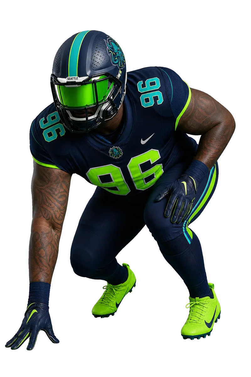 West Seattle Kraken color rush kit